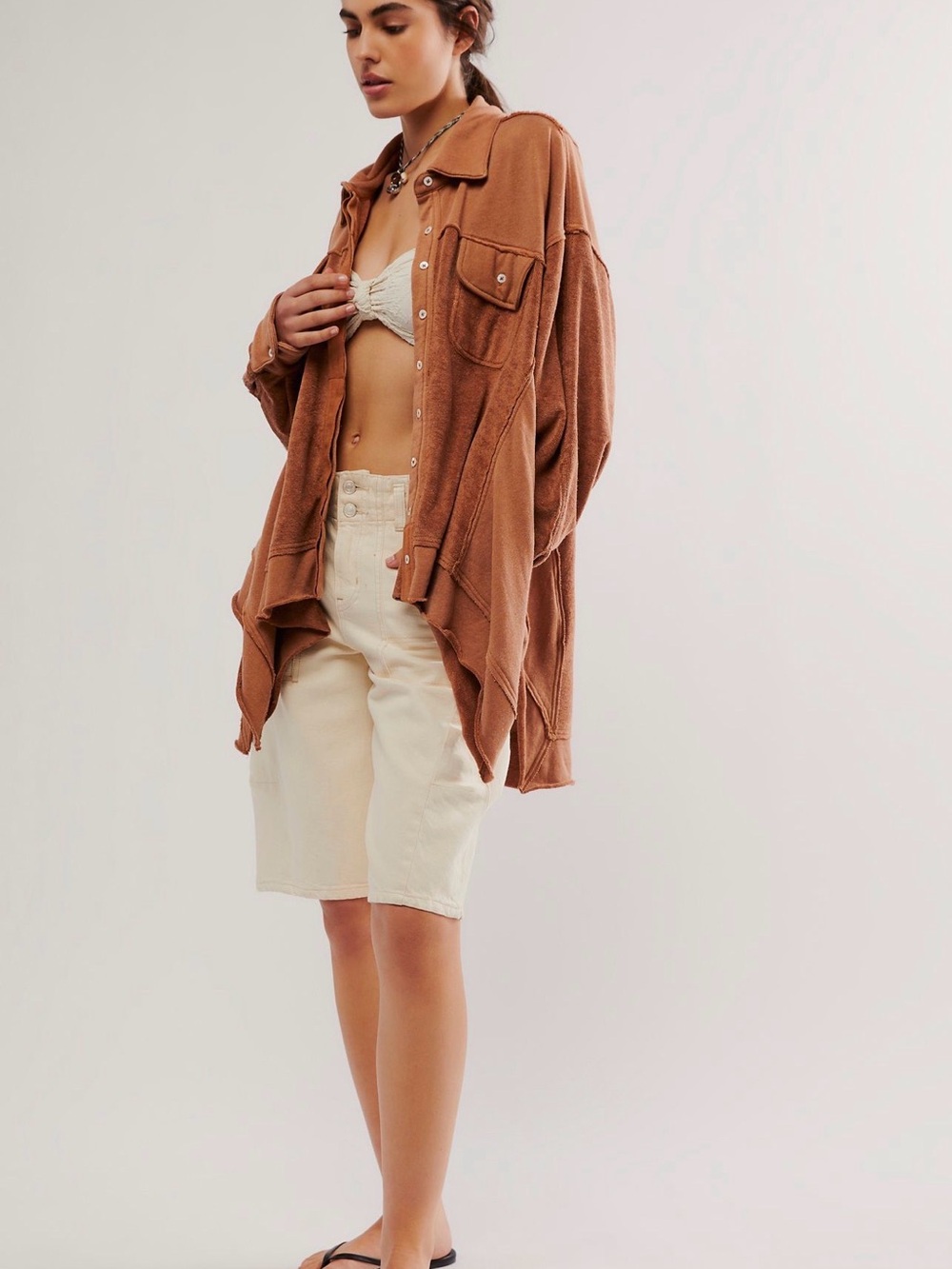 Free people Riley Sweatshirt top $128